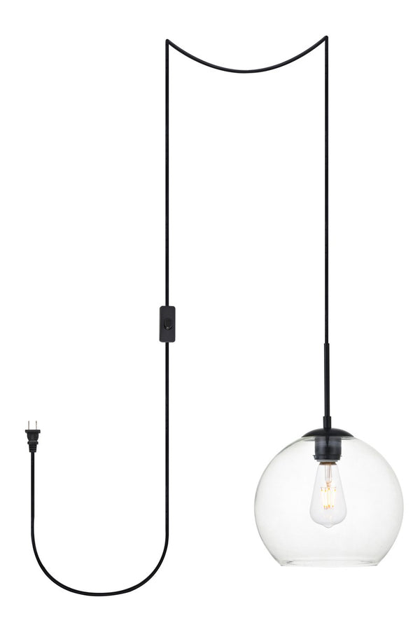 Baxter Outdoor (Damp) Pendant by Elegant Lighting