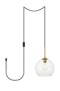 Baxter Outdoor (Damp) Pendant by Elegant Lighting