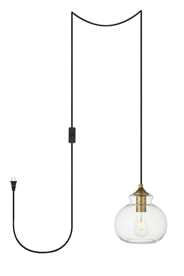 Destry Outdoor (Damp) Pendant by Elegant Lighting