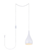 Nora Outdoor (Damp) Pendant by Elegant Lighting