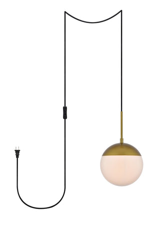Eclipse Outdoor (Damp) Pendant by Elegant Lighting