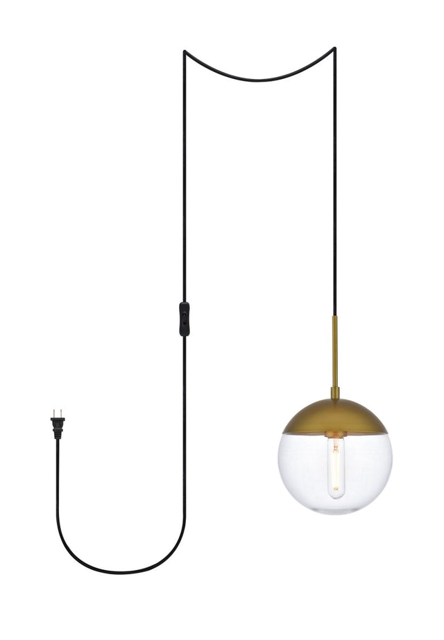 Eclipse Outdoor (Damp) Pendant by Elegant Lighting