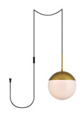 Eclipse Outdoor (Damp) Pendant by Elegant Lighting