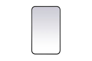 Buy black-and-clear-shade Evermore Mirror by Elegant Lighting