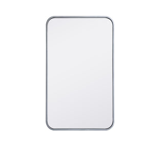 Buy silver-and-clear-shade Evermore Mirror by Elegant Lighting