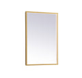 Pier LED Mirror by Elegant Lighting