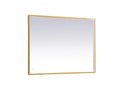 Pier Outdoor (Damp) Mirror by Elegant Lighting