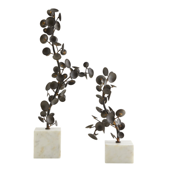 Labrynths Sculptures, Set of 2 by Arteriors