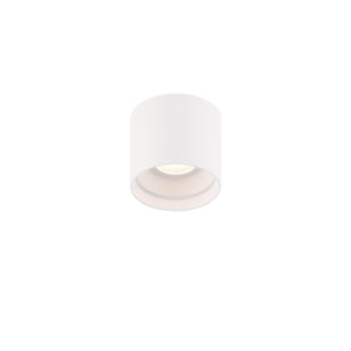 Buy white-and-clear-shade Downtown Flush Mount Ceiling Light by W.A.C. Lighting