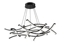 Divergence Chandelier by W.A.C. Lighting