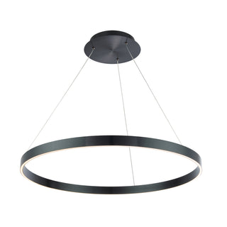 Buy brushed-black-and-white-shade Sirius Pendant by W.A.C. Lighting