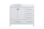 Elegant Lighting-VF18842WH-BS|MAIN