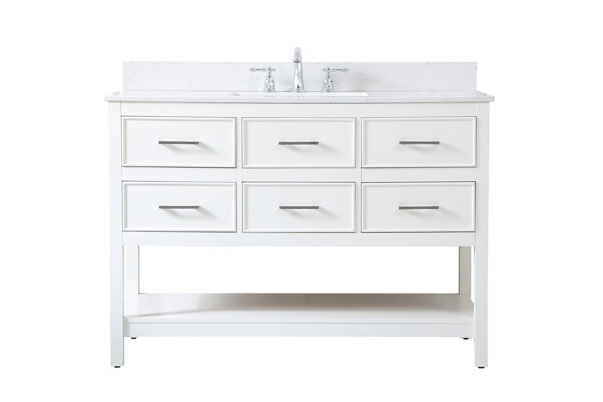 Elegant Lighting-VF19048WH-BS|MAIN