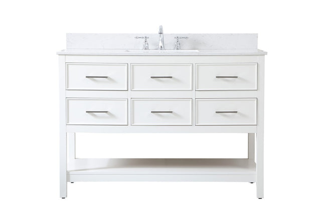 Elegant Lighting-VF19048WH-BS|MAIN