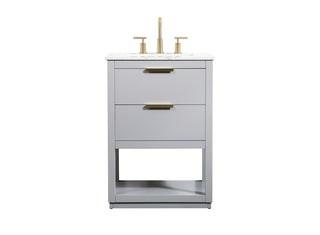 Buy grey Larkin Vanity by Elegant Lighting