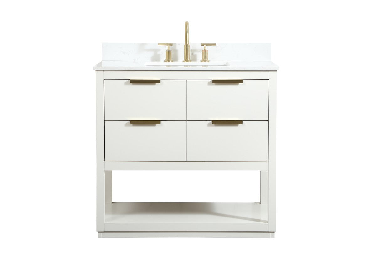 Elegant Lighting-VF19236WH-BS|MAIN