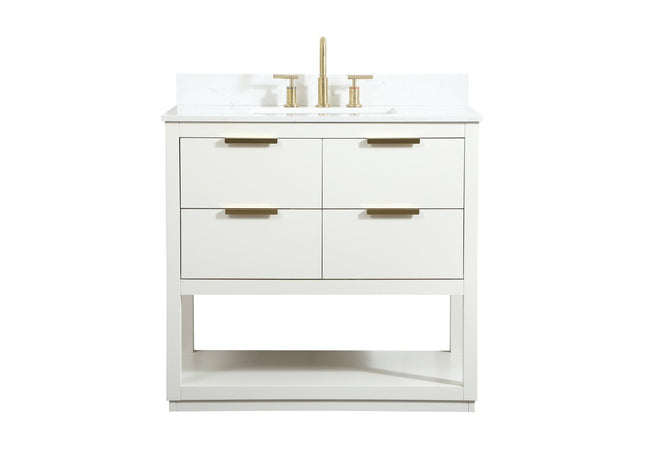 Elegant Lighting-VF19236WH-BS|MAIN