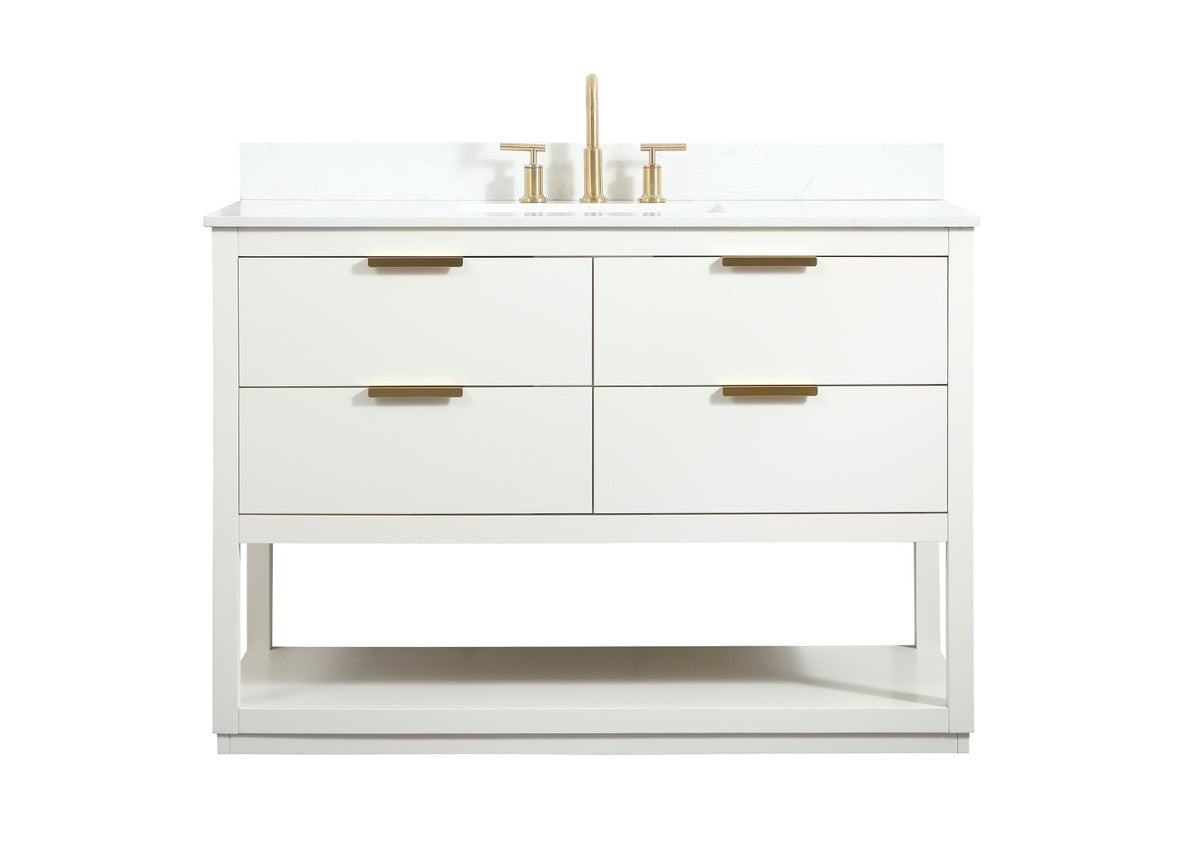 Elegant Lighting-VF19248WH-BS|MAIN