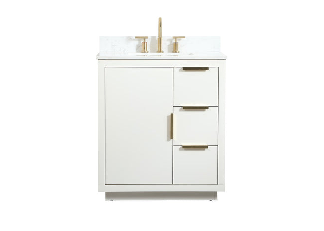 Elegant Lighting-VF19430WH-BS|MAIN