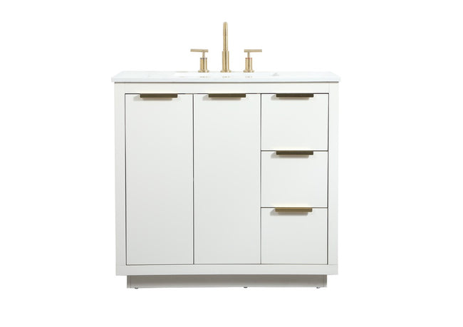 Elegant Lighting-VF19436WH|MAIN