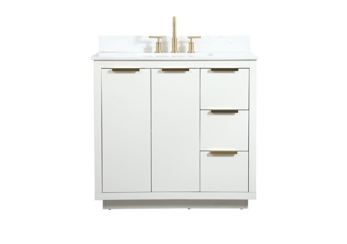 Elegant Lighting-VF19436WH-BS|MAIN