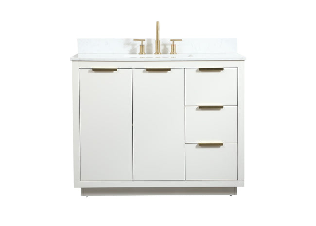 Elegant Lighting-VF19442WH-BS|MAIN