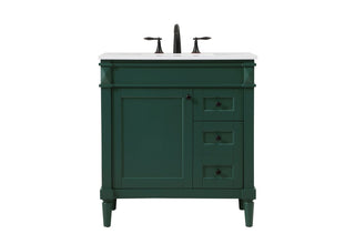 Buy green Bennett Vanity by Elegant Lighting
