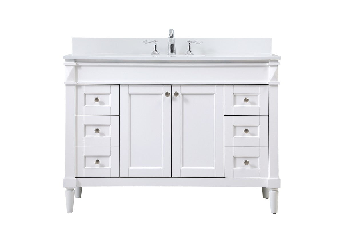 Elegant Lighting-VF31848WH-BS|MAIN