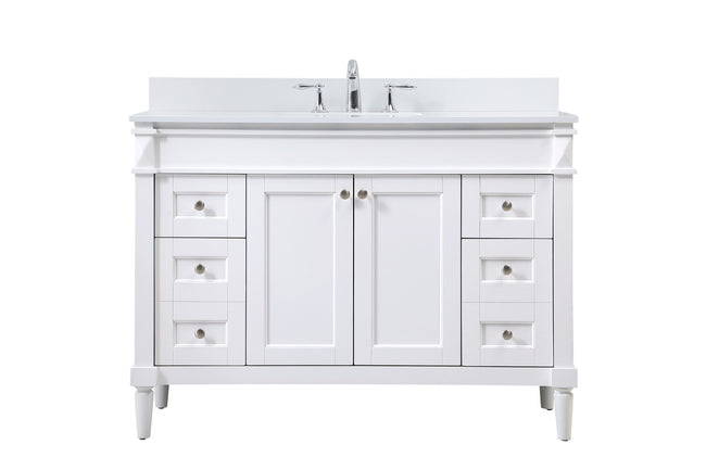 Elegant Lighting-VF31848WH-BS|MAIN
