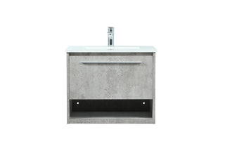 Buy concrete-grey Roman Vanity by Elegant Lighting