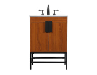Buy teak Eugene Vanity by Elegant Lighting