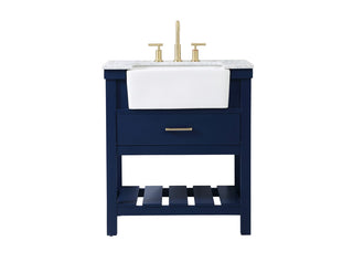 Buy blue Clement Vanity by Elegant Lighting