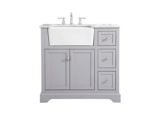 Buy grey Franklin Vanity by Elegant Lighting