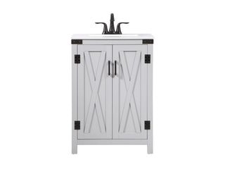 Buy grey Grant Vanity by Elegant Lighting