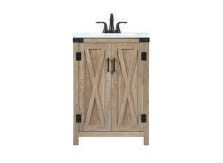 Buy natural-oak Grant Vanity by Elegant Lighting