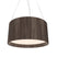 American Walnut and Woven/Natural Shade