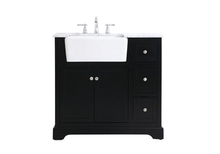 Buy black Franklin Vanity by Elegant Lighting
