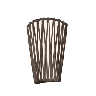 Buy american-walnut Living Hinges Outdoor (Damp) Wall Lamp by Accord Lighting