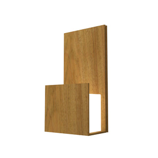 Buy louro-freijo-and-beige-tan-shade Clean Outdoor (Damp) Wall Lamp by Accord Lighting