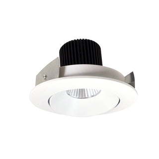 Buy matte-powder-white-matte-powder-white Rec Iolite Outdoor (Damp) 4&quot; Adj. Round Cone Regressed by Nora Lighting