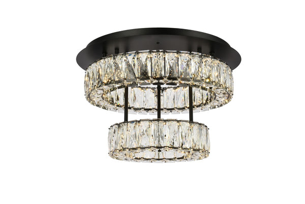 Monroe Flush Mount Ceiling Light by Elegant Lighting