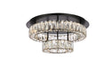 Monroe Flush Mount Ceiling Light by Elegant Lighting