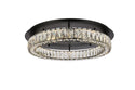 Monroe Flush Mount Ceiling Light by Elegant Lighting