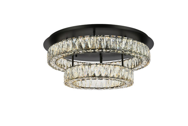 Monroe Flush Mount Ceiling Light by Elegant Lighting