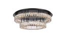 Monroe Flush Mount Ceiling Light by Elegant Lighting