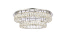 Monroe Flush Mount Ceiling Light by Elegant Lighting