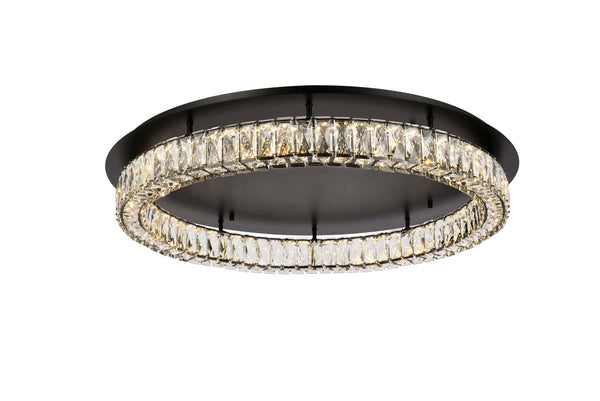 Monroe Flush Mount Ceiling Light by Elegant Lighting