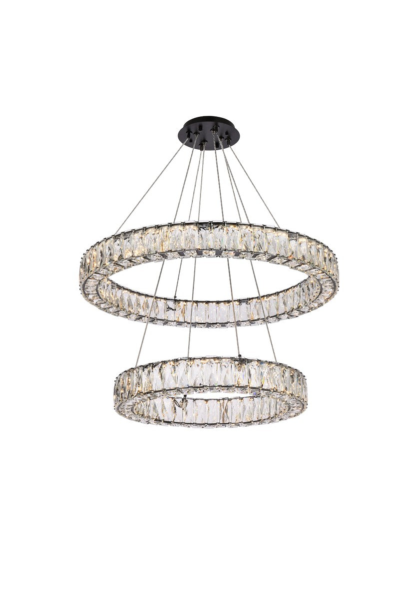 Elegant Lighting-3503G28BK image