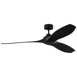 Buy midnight-black-finish-with-midnight-black-blades Collins Outdoor (Wet) Ceiling Fan by Visual Comfort Fan