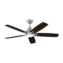 5-Blades Lowden Outdoor (Damp) Ceiling Fan with Light by Generation Lighting